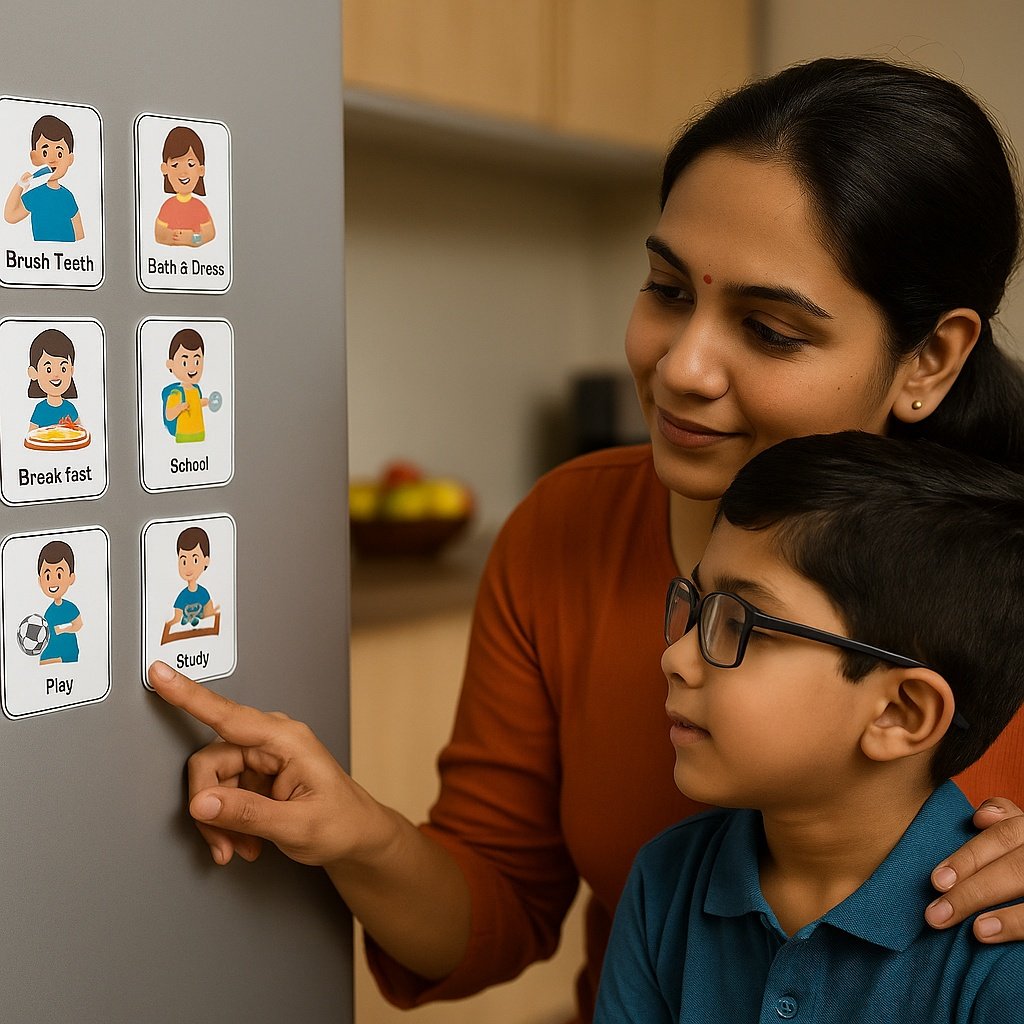Visual Aids for Children with Developmental Delays | Light CDC
